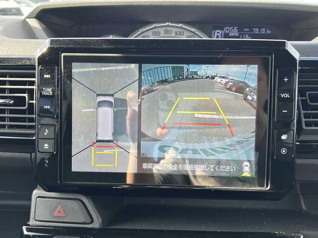 ダイハツ ウェイク G ターボ　レジャーエディション SA Ⅲ 岐阜県 2018(平30)年 8万km ブラックマイカメタリック 登録時走行距離79191km/純正８型ナビ/全方位カメラ/バックカメラ/ターボ/禁煙車/ワンセグＴＶ/両側パワースライドドア/純正フロアマット/純正アルミホイール/プッシュスタート/スマートキー/スペアキー/レーンキープアシスト/USB入力端子/オートライト/CDチェンジャー/コーナーセンサー/アイドリングストップ