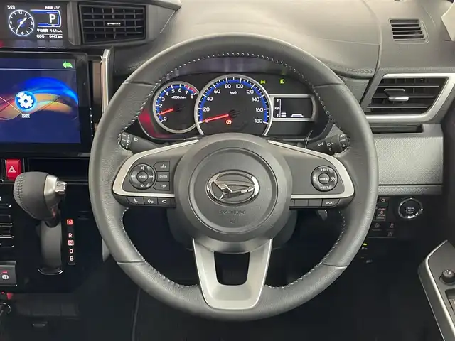 ダイハツ トール カスタムG ターボ 埼玉県 2023(令5)年 0.7万km ブラックマイカメタリック 社外ナビ/両側パワースライドドア/アダプティブクルーズコントロール/衝突被害軽減ブレーキ/車線逸脱警報/LEDヘッドライト/オートライト/オートハイビーム/前後コーナーセンサー/アイドリングストップ/電動パーキングブレーキ/オートブレーキホールド/プッシュスタート/スマートキー