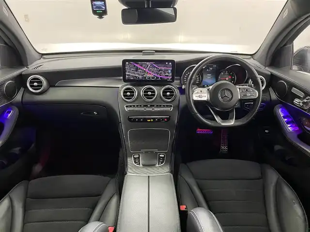 メルセデス・ベンツ ＧＬＣ２２０ d 4マチック クーペ AMGライン 兵庫県 2020(令2)年 4.6万km 黒 サンルーフ/純正ナビTV/360カメラ/ACC/BSM/LKA/オートテールゲート/電動シート/シートヒーター/ドラレコ/ETC/ハーフレザーシート