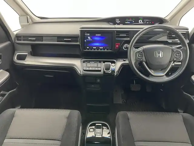 ホンダ ステップワゴン スパーダ ハイブリッド G ホンダセンシング 愛知県 2019(令1)年 5.2万km プレミアムディープロッソパール 純正９型ナビ　フルセグＴＶ　Ｂｌｕｅｔｏｏｔｈ　純正１１．６型後席モニター　わくわくゲート　バックカメラ　両側パワスラ　ホンダセンシング　衝突軽減　追従クルコン　前後ドラレコ　ＬＥＤオートライト　禁煙