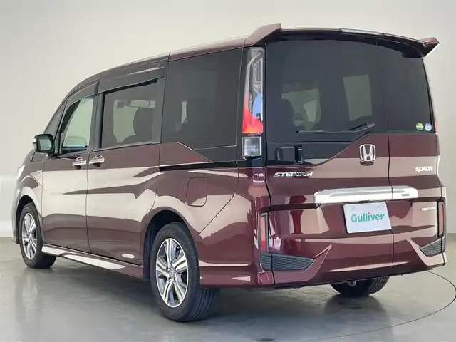 ホンダ ステップワゴン スパーダ ハイブリッド G ホンダセンシング 愛知県 2019(令1)年 5.2万km プレミアムディープロッソパール 純正９型ナビ　フルセグＴＶ　Ｂｌｕｅｔｏｏｔｈ　純正１１．６型後席モニター　わくわくゲート　バックカメラ　両側パワスラ　ホンダセンシング　衝突軽減　追従クルコン　前後ドラレコ　ＬＥＤオートライト　禁煙