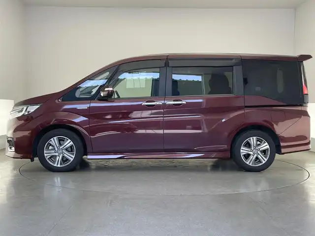 ホンダ ステップワゴン スパーダ ハイブリッド G ホンダセンシング 愛知県 2019(令1)年 5.2万km プレミアムディープロッソパール 純正９型ナビ　フルセグＴＶ　Ｂｌｕｅｔｏｏｔｈ　純正１１．６型後席モニター　わくわくゲート　バックカメラ　両側パワスラ　ホンダセンシング　衝突軽減　追従クルコン　前後ドラレコ　ＬＥＤオートライト　禁煙
