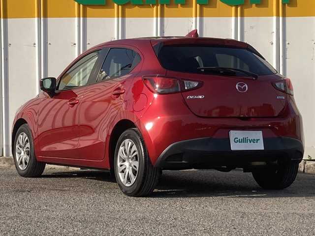 マツダ デミオ 13S 埼玉県 2016(平28)年 4.3万km ソウルレッドプレミアムメタリック 前席シートヒーター/純正メモリーナビ＆フルセグＴＶ/（ＤＶＤ＆ＣＤ＆ＢＴ）/バックカメラ/ＥＴＣ/前後ドライブレコーダー/衝突被害軽減システム/ステアリングリモコン/オートライト/ＬＥＤライト/ウィンカーミラー/オート電動格納ミラー/スマートキー/プッシュスタート/Ｗ＆サイド＆カーテンエアバッグ/横滑り防止機能/ＡＢＳ/フロアマット/新車保証書/取扱説明書/スマートスペアキー有