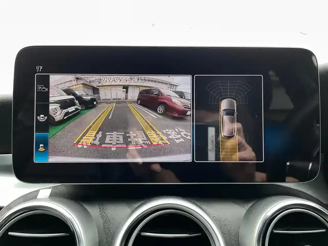 メルセデス・ベンツ Ｃ２２０ｄ ステーションワゴン アバンギャルドAMGライン 愛知県 2019(平31)年 9.2万km イリジウムシルバー /革シート//両席パワーシート（メモリー機能あり）//両席シートヒーター//純正１４AW付サマータイヤ//ステアリングスイッチ//純正メーカーナビ//フルセグ//AM/FM/BT/USB/SD//AppleCarPlay/Android Auto//バックカメラ//前後ドラレコ//オートリトラクタブルミラー//パドルシフト//レーンチェンジアシスト//ブラインドスポットモニタリング//道路標準アシスト//アクティブステリングアシスト//車高調整スイッチ//マルチコントロール//DYNAMIC SELECT//衝突軽減//ETC2.0//革巻きステアリング//パワーリアゲート//社外レーダー(SUPER CAT)//アナログ時計//アテンションアシスト//マルチファンクションディスプレイ//カメラ＆パーキング//トノカバー//ルーフレール//アイドリングストップ//プッシュスタート//スマートキー×１//取扱説明書・保証整備手帳・記録簿(H31/R1)あり