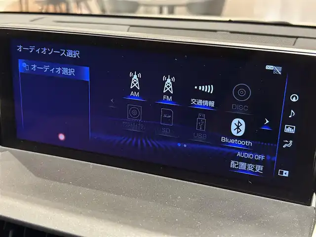 レクサス ＮＸ 300h Fスポーツ 道央・札幌 2019(平31)年 2.4万km ソニッククォーツ TRDエアロ＋マフラー/TRD19インチ鍛造AW/ムーンルーフ/ヘッドアップディスプレイ/マークレビンソンプレミアムサラウンド/パノラミックビューモニター/パーキングサポートブレーキ/アクセサリーコンセントAC100V/1500W/ブラインドスポットモニター＋RCTA/三眼フルLEDヘッドランプ＋AHS/ 　＋寒冷地仕様/おくだけ充電/ルーフレール/後席6：4分割電動リクライニング/オーナメントパネル本アルミ名栗調仕上げ