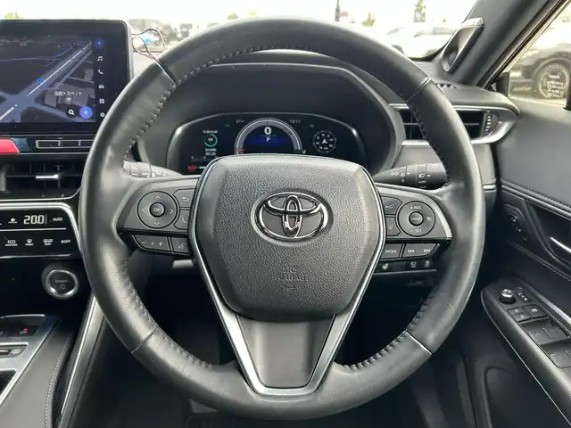 トヨタ ハリアー ハイブリッド Z レザーパッケージ 道南・函館 2023(令5)年 1.9万km 黒 純正ナビ/フルセグＴＶ/衝突軽減ブレーキ/ブリッツ車高調/全周囲カメラ/モデリスタエアロ/寒冷地仕様/ＪＢＬサウンド/シートメモリー/ハンドルウォーマー/ヘッドアップディスプレイ/デジタルインナーミラー/ＥＴＣ