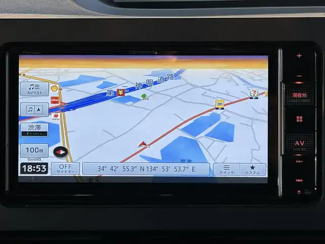 ダイハツ タント カスタム X 兵庫県 2019(令1)年 4.8万km シャイニングホワイトパール 社外メモリナビ/バックカメラ/ビルトインETC/純正14インチアルミホイール/純正フロアマット/前席シートヒーター/両側パワースライドドア/USBポート/Bluetooth接続/LEDヘッドライト/スペアキー/CD/DVD/スイッチスタート