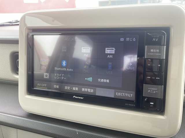 スズキ ラパン L 三重県 2015(平27)年 2.9万km フォーンベージュM 禁煙車/7型ナビ/　フルセグTV/CCD/DVD/Bluetooth/衝突軽減ブレーキ/アイドリングストップ/スマートキー/プッシュスタート/シートヒーター /純正フロアマット/ドアバイザー/横滑り防止