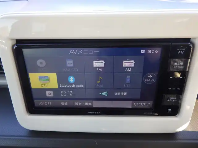 スズキ ラパン L 千葉県 2015(平27)年 2.9万km フォーンベージュM スズキセーフティサポート/アイドリングストップ/純正メモリーナビ/地デジTV/【DVD/CD再生機能　Bluetooth接続】/運転席シートヒーター/携帯リモコン