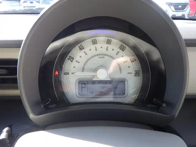 スズキ ラパン L 千葉県 2015(平27)年 2.9万km フォーンベージュM スズキセーフティサポート/アイドリングストップ/純正メモリーナビ/地デジTV/【DVD/CD再生機能　Bluetooth接続】/運転席シートヒーター/携帯リモコン