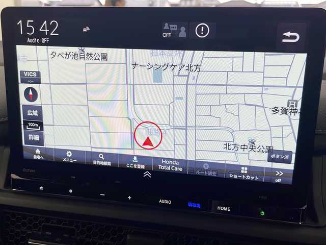 ホンダ ステップワゴン スパーダ eHEV 岐阜県 2025(令7)年 0.1千km プラチナホワイトパール 登録済み未使用車/純正11.4インチナビゲーション【LXM-247VFLi】/AppleCarplay /Android Auto/Bluetooth /CD DVD/フルセグテレビ/AM FM/SD/USB/革巻きステアリング/ステアリングリモコン/パドルシフト/メモリー機能付きパワーバックドア/ハーフレザーシート/シートヒーター(D/N席)/ ２列目シートオットマン/全列USBチャージャー付/両側パワースライドドア/LEDヘッドライト/ヘッドライトレベライザー/オートハイビーム/アダプティブドライビングビーム/スマートキー/プッシュスタート/スペアキー有/ホンダセンシング/先行車発進お知らせ機能/歩行者事故低減ステアリング/路外逸脱抑制機能/標識認識機能/渋滞追従機能付アダプティブクルーズコントロール（ACC）/車線維持支援システム（LKAS）/トラフィックジャムアシスト（渋滞運転支援機能）/ブラインドスポットインフォメーション/誤発進抑制機能/後方誤発進抑制機能/近距離衝突軽減ブレーキ/アクセル抑制機能/パーキングセンサーシステム/後退出庫サポート/減速セレクター