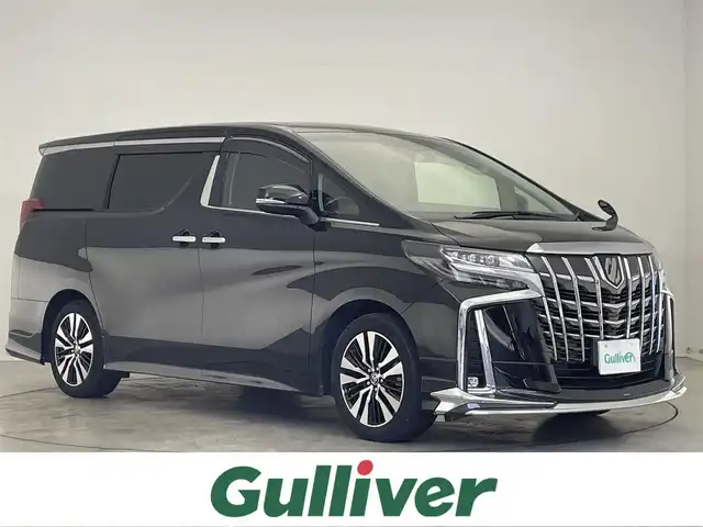 トヨタ アルファード S Cパッケージ 滋賀県 2020(令2)年 4.7万km ブラック 純正9型ナビ/Bluetooth/TV/モデリスタエアロ（前後）/トヨタセーフティーセンス/レーダークルーズコントロール/ブラインドスポットモニター/プリクラッシュセーフティシステム/レーンディパーチャーアラート/オートマチックハイビーム/レーンキープアシスト/後席モニター/デジタルインナーミラー/シートヒーター/パワーシート/ステアリングヒーター/両側パワースライドドア/電動リアゲート/前後ドライブレコーダー/後席オットマン