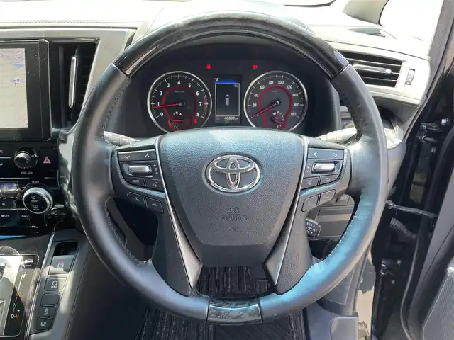 トヨタ アルファード S Cパッケージ 滋賀県 2020(令2)年 4.7万km ブラック 純正9型ナビ/Bluetooth/TV/モデリスタエアロ（前後）/トヨタセーフティーセンス/レーダークルーズコントロール/ブラインドスポットモニター/プリクラッシュセーフティシステム/レーンディパーチャーアラート/オートマチックハイビーム/レーンキープアシスト/後席モニター/デジタルインナーミラー/シートヒーター/パワーシート/ステアリングヒーター/両側パワースライドドア/電動リアゲート/前後ドライブレコーダー/後席オットマン