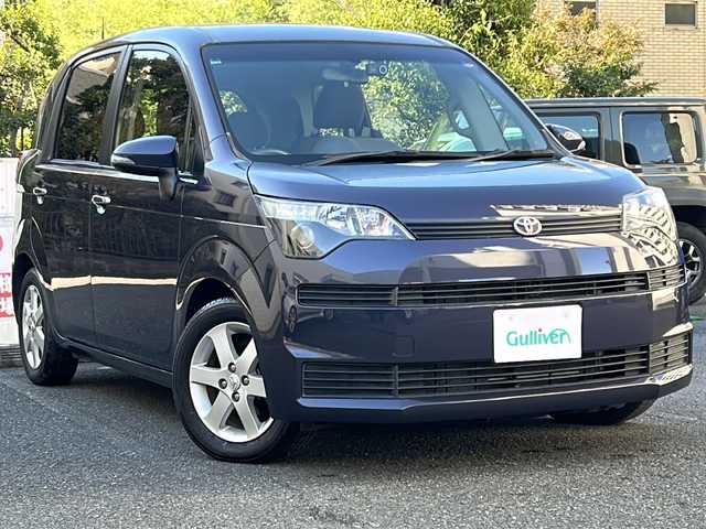 トヨタ スペイド G 埼玉県 2014(平26)年 4.4万km ダークバイオレットマイカメタリック 登録時43457km/社外メモリナビ（NR-MZ60）/バックカメラ/フルセグTV/CD/DVD/SD/Bluetooth/片側パワースライドドア/シートヒーター（D席）/革巻きハンドル/純正15インチアルミホイール/ETC/前後ドライブレコーダー/横滑り防止装置/電動格納ミラー/ウィンカーミラー/純正フロアマット/スマートキー/プッシュスタート/保証書/取扱説明書