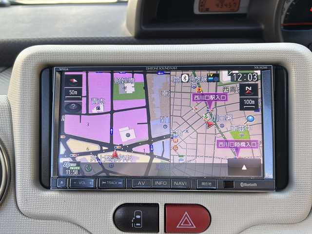 トヨタ スペイド G 埼玉県 2014(平26)年 4.4万km ダークバイオレットマイカメタリック 登録時43457km/社外メモリナビ（NR-MZ60）/バックカメラ/フルセグTV/CD/DVD/SD/Bluetooth/片側パワースライドドア/シートヒーター（D席）/革巻きハンドル/純正15インチアルミホイール/ETC/前後ドライブレコーダー/横滑り防止装置/電動格納ミラー/ウィンカーミラー/純正フロアマット/スマートキー/プッシュスタート/保証書/取扱説明書