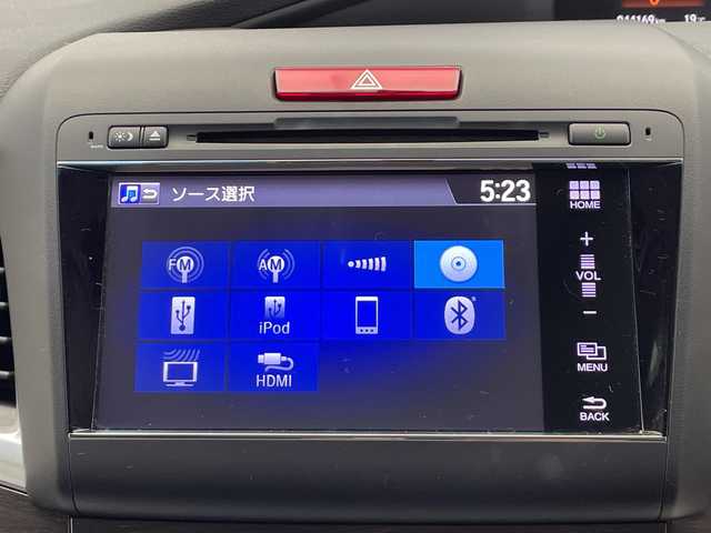 ホンダ ジェイド RS 栃木県 2016(平28)年 4.5万km クリスタルブラックパール 純正メモリナビ/（CD/DVD/TV/Bluetooth/USB/HDMI）/バックカメラ/サイドカメラ/ETC/ハーフレザーシート/禁煙車/オートライト/LEDヘッドライト/横滑り防止装置/スマートキー/プッシュスタート/アイドリングストップ/純正17インチアルミホイール/純正フロアマット