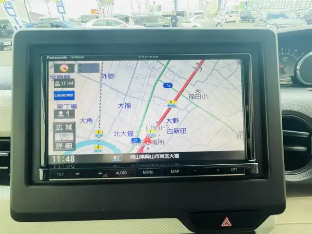 ホンダ Ｎ ＢＯＸ G L 岡山県 2018(平30)年 8.4万km クリスタルブラックパール (株)IDOMが運営する【じしゃロン岡山店】の自社ローン専用車両です。こちらは現金またはオートローンご利用時の価格です。 自社ローンご希望の方は別途その旨お申し付け下さい/・社外ナビゲーション/・バックカメラ/・ＥＴＣ/・片側電動スライドドア