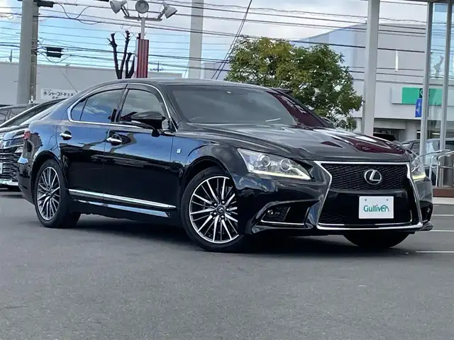 レクサス,ＬＳ,LS460 Fスポーツ,サンルーフ 黒革シート 純正SDナビ