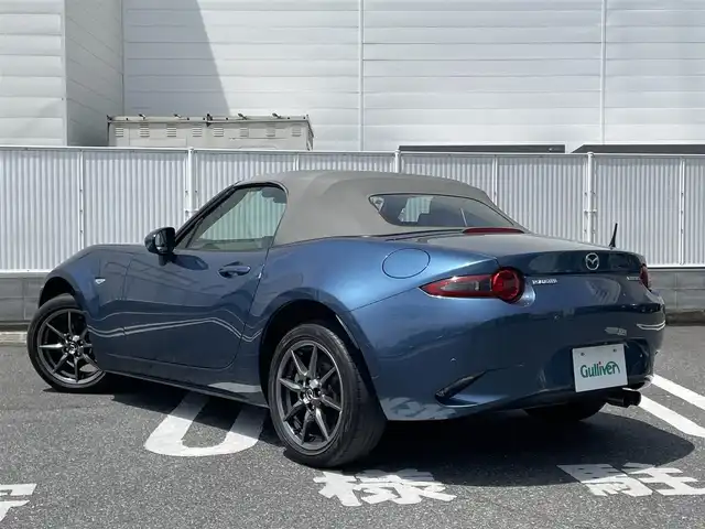 マツダ ロードスター シルバー トップ 群馬県 2020(令2)年 5.4万km エターナルブルーマイカ 純正ナビ/フルセグTV/スマートシティブレーキサポート/車線逸脱警報機能/バックカメラ/LEDヘットライト/スマートキー/プッシュスタート/クルーズコントロール/パドルシフト/黒レザーシート/D.N席シートヒーター/ドライブレコーダー