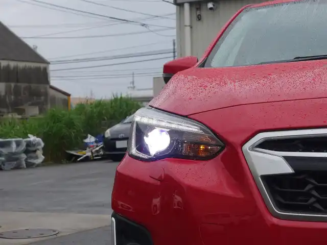 スバル ＸＶ ハイブリッド アドバンス 山形県 2019(令1)年 6万km ピュアレッド 4WD/衝突被害軽減システム/メモリナビ/　　【CD DVD BT フルセグ USB】/レーダークルーズコントロール/LEDオートヘッドライト/SRH/ハーフレザーシート/パワーシート/純正18インチアルミホイール/アイドリングストップ/ステアリングスイッチ/パドルシフト/電動格納ウィンカーミラー/フォグランプ/X-MODE/スマートキー