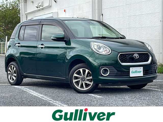 トヨタ パッソ モーダ　S 千葉県 2018(平30)年 1.3万km ダークエメラルドマイカ ナビＮＳＣＤ－Ｗ６６　バックカメラ　ドラレコ　ＥＴＣ　ＢＴ　スマートキー　プッシュスタート　ステアスイッチ　衝突被害軽減システム　バックセンサー　モデリスタＡＷ　横滑り防止　ダークエメラルドマイカ