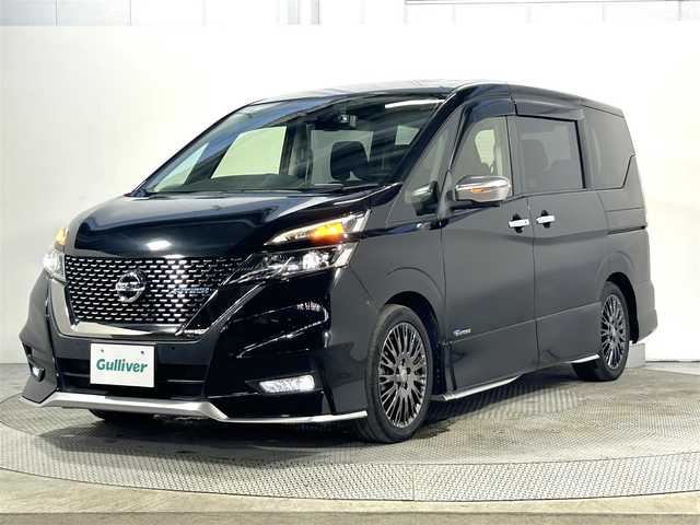 日産 セレナ オーテック スポーツスペック 大阪府 2018(平30)年 5.8万km ダイヤモンドブラック ProPILOT 純正9incナビTV 360カメラ 後席モニター デジタルインナーミラー 両側パワースライドドア 衝突軽減 レーダークルコン クリアランスソナー リアオートエアコン ドラレコ ETC