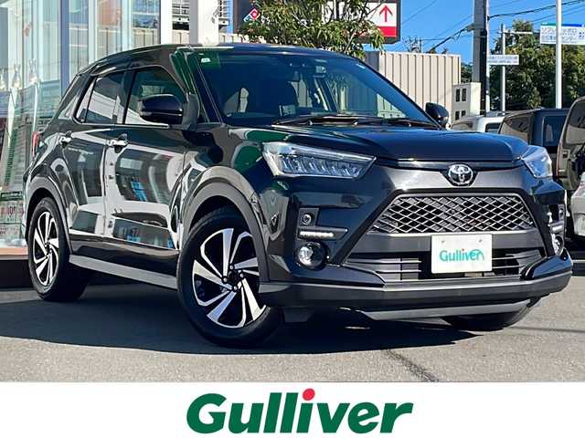 トヨタ ライズ Z 道央・札幌 2019(令1)年 6.3万km ブラックマイカメタリック ・4WD/・純正9インチディスプレイオーディオ/(CD/DVD/BT)/・フルセグテレビ/・全方位カメラ/・寒冷地仕様/・パーキングアシスト/・アイドリングストップ/・スマートキー/・プッシュスタート/・電動格納ミラー/・レーダークルーズコントロール/・ビルトインETC/・ドライブレコーダー(前方のみ)/・外付けレーダー探知機/・衝突被害軽減ブレーキ/・横滑り防止装置/・シートヒーター/・オートライト/・LEDヘッドライト/・フォグランプ/・前後コーナーセンサー/・パワーウィンドウ/・純正フロアマット/・純正17インチAW付タイヤ/・全席社外シートカバー(Clazzio)/・ドアバイザー