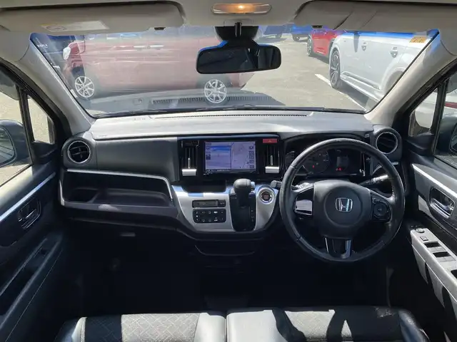 ホンダ Ｎ ＷＧＮ カスタム G Aパッケージ 福岡県 2014(平26)年 20万km スマートブラック 1オーナー/・クルーズコントロール/・社外ナビ／ＢＴ・バックカメラ/・フルセグ/・純正14AW/・プッシュスタート/・スマートキー/・スペアキー/・オートライト