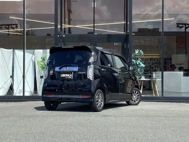 ホンダ Ｎ ＷＧＮ カスタム G Aパッケージ 福岡県 2014(平26)年 20万km スマートブラック 1オーナー/・クルーズコントロール/・社外ナビ／ＢＴ・バックカメラ/・フルセグ/・純正14AW/・プッシュスタート/・スマートキー/・スペアキー/・オートライト