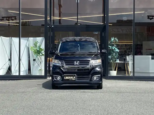 ホンダ Ｎ ＷＧＮ カスタム G Aパッケージ 福岡県 2014(平26)年 20万km スマートブラック 1オーナー/・クルーズコントロール/・社外ナビ／ＢＴ・バックカメラ/・フルセグ/・純正14AW/・プッシュスタート/・スマートキー/・スペアキー/・オートライト