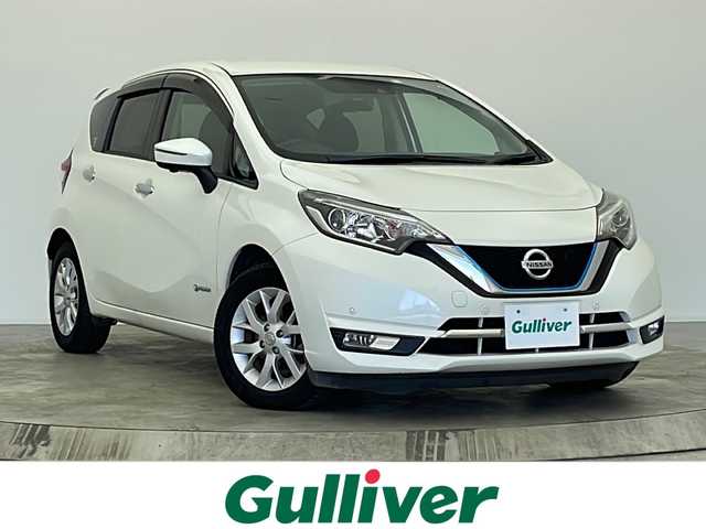 日産 ノート e－パワー メダリスト 宮城県 2018(平30)年 4.7万km ブリリアントホワイトパール 純正ナビ/(iPod/SD/AM/FM/TV/USB/BT/CD/DVD/Blu-ray)/全方位カメラ/ETC2.0/前方ドライブレコーダー/レーダークルーズコントロール/TVキャンセラー/デジタルインナーミラー/プッシュスタート/スマートキー/オートライト/LEDヘッドライト/フォグランプ/ドアバイザー/純正フロアマット/純正15インチアルミホイール