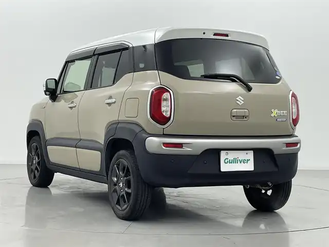 スズキ クロスビー HYBRID MZ 熊本県 2019(令1)年 2.8万km キャラバンアイボリーパールメタリック/ホワイト 2トーンルーフ 禁煙車　/社外前方ドライブレコーダー　/全周囲カメラ　/純正ナビCN-RZ843（ＣＤ・ＤＶＤ・フルセグ・ＢＴ・ＳＤ・ｉｐｏｄ・ＵＳＢ）/ビルトインＥＴＣ　/後ろのみクリアランスソナー　/クルーズコントロール　/前席シートヒーター/衝突軽減ブレーキ/レーンキープアシスト/横滑り防止/アイドリングストップ/パドルシフト/純正フロアマット/純正16インチAW/オートライト/LEDヘッドライト/フォグランプ/スマートキー/プッシュスタート