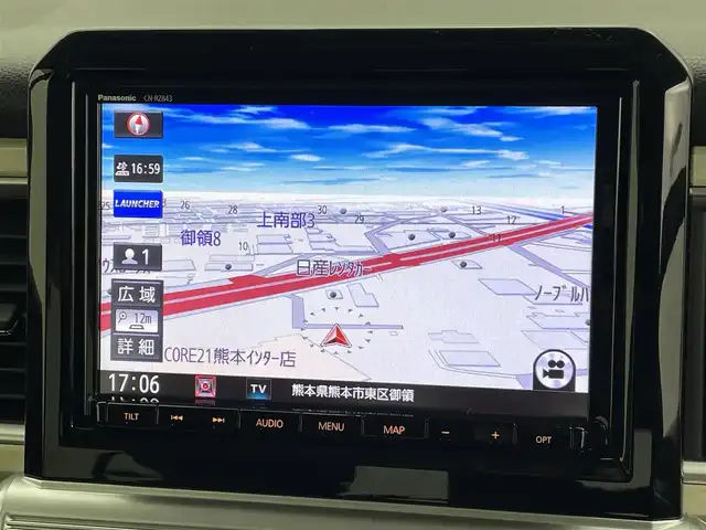 スズキ クロスビー HYBRID MZ 熊本県 2019(令1)年 2.8万km キャラバンアイボリーパールメタリック/ホワイト 2トーンルーフ 禁煙車　/社外前方ドライブレコーダー　/全周囲カメラ　/純正ナビCN-RZ843（ＣＤ・ＤＶＤ・フルセグ・ＢＴ・ＳＤ・ｉｐｏｄ・ＵＳＢ）/ビルトインＥＴＣ　/後ろのみクリアランスソナー　/クルーズコントロール　/前席シートヒーター/衝突軽減ブレーキ/レーンキープアシスト/横滑り防止/アイドリングストップ/パドルシフト/純正フロアマット/純正16インチAW/オートライト/LEDヘッドライト/フォグランプ/スマートキー/プッシュスタート