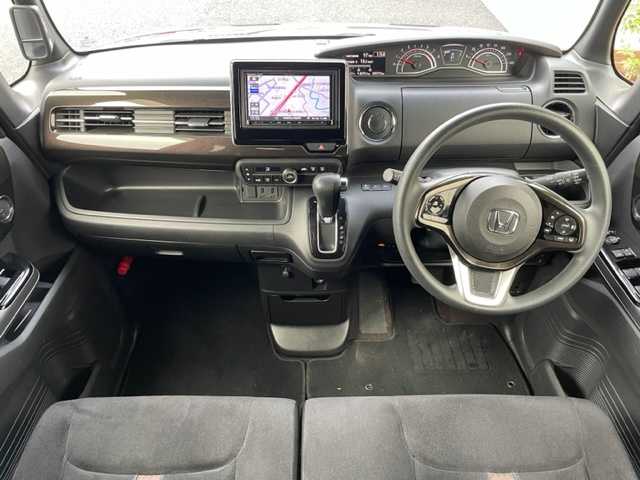 ホンダ Ｎ ＢＯＸ カスタム G L ホンダセンシング 茨城県 2018(平30)年 7.3万km クリスタルブラックパール ナビ　/-BT/AM/FM/CD/DVD/TV/衝突軽減システム　/禁煙車　/バックカメラ　/後方コーナーセンサー　/片側パワースライドドア　/ＬＥＤヘッドライト　/クルーズコントロール　/スマートキー　/純正アルミホイール　/レーンキープアシスト /純正AW　/カーテンエアバッグ