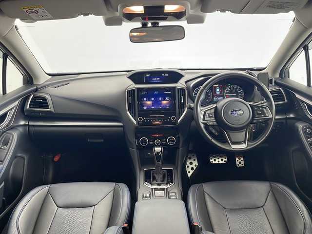 スバル ＸＶ ハイブリッド アドバンス 愛知県 2021(令3)年 2.7万km マグネタイトグレーメタリック 純正8型Diatone　Soundナビ/フルセグTV/CD/DVD/BT/USB/AM/FM//バックカメラ・フロント・左サイドカメラ/レザーシート/パワーシート　D/N席　D席メモリ付き/シートヒーター　D/N席/ETC/純正ドライブレコーダー　前後/アイサイトVer３/プリクラッシュブレーキ/レンキープ・車線逸脱抑制/ACC/BSM/RAB/AT誤発進抑制/先行車発進告知/オートハイビーム/X-MODE/電動パーキング・AVH/LEDオートライト/フォグランプ/革巻きステアリング/ステアリングスイッチ/横滑り防止/電動格納ミラー/純正18インチAW/純正フロアマット/ドアバイザー