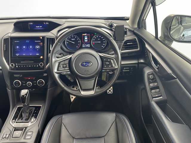 スバル ＸＶ ハイブリッド アドバンス 愛知県 2021(令3)年 2.7万km マグネタイトグレーメタリック 純正8型Diatone　Soundナビ/フルセグTV/CD/DVD/BT/USB/AM/FM//バックカメラ・フロント・左サイドカメラ/レザーシート/パワーシート　D/N席　D席メモリ付き/シートヒーター　D/N席/ETC/純正ドライブレコーダー　前後/アイサイトVer３/プリクラッシュブレーキ/レンキープ・車線逸脱抑制/ACC/BSM/RAB/AT誤発進抑制/先行車発進告知/オートハイビーム/X-MODE/電動パーキング・AVH/LEDオートライト/フォグランプ/革巻きステアリング/ステアリングスイッチ/横滑り防止/電動格納ミラー/純正18インチAW/純正フロアマット/ドアバイザー