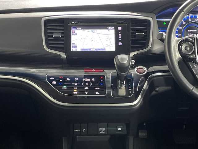 ホンダ オデッセイ ハイブリッド アブソルートセンシングEXパック 神奈川県 2016(平28)年 6.7万km ホワイトオーキッドパール ホンダセンシング/純正ナビ/・BT/フルセグTV/CD/DVD/HDMI/USB/全方位カメラ/両側電動スライドドア/ビルトインETC/前後ドライブレコーダー/ハーフレザーシート/パワーシート(D)/ECON/スマートキー/プッシュスタートボタン/革巻きステアリング/ステアリングスイッチ/Autoライト/LEDヘッドライト/フォグランプ/オットマン/電動格納ミラー/ウィンカーミラー/純正フロアマット/純正17インチアルミホイール/純正ドアバイザー