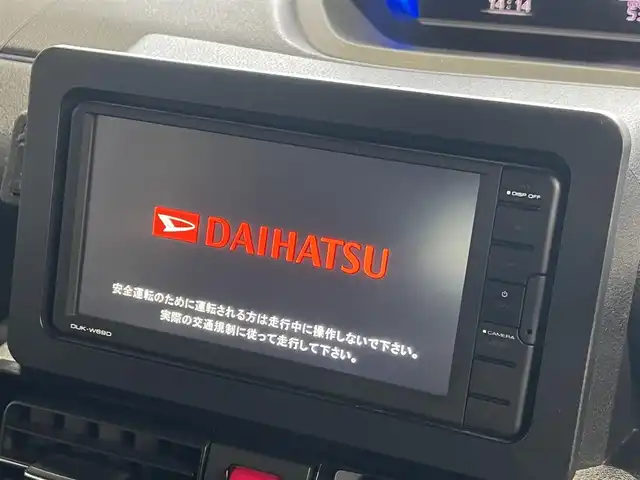 ダイハツ タント カスタム X 秋田県 2021(令3)年 5.4万km レーザーブルークリスタルシャイン ４WD/衝突軽減システム/LEDヘッドライト/両側パワースライドドア/純正ディスプレイオーディオ（DVD/CD/BT/AM/FM/USB）/バックカメラ/ダイハツ純正１４インチアルミ（夏タイヤ装着）/スマートキー/アイドリングストップ/プッシュスタート/コーナーセンサー/レーンキープアシスト/オートマチックハイビーム/ステアリングスイッチ/前席シートヒーター/ドライブレコーダー/純正フロアマット/純正ドアバイザー/オートライト/オートエアコン/パワーステアリング/パワーウィンドウ/横滑り防止/盗難防止装置/寒冷地仕様/電動格納ウィンカーミラー