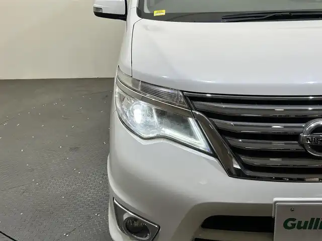 日産 セレナ ハイウェイスター Sハイブリッド 愛媛県 2014(平26)年 6.9万km ブリリアントホワイトパール AIS検査済/純正ナビ/・フルセグ/CD/DVD/BT/USB/AUX/ドラレコ/バックカメラ/ETC/クルーズコントロール/社外フロアマット/純正アルミホイール/サンシェード/ドアバイザー/スマートキー/・プッシュスタート
