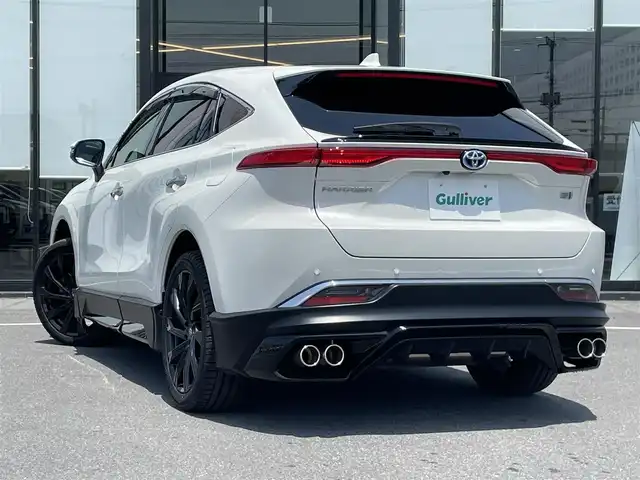 トヨタ ハリアー ハイブリッド Z レザーパッケージ 茨城県 2022(令4)年 4.1万km ホワイトパールクリスタルシャイン 純正ナビ/【AM・FM・USB・BT・AUX・TV】/パワーシート/シートメモリ/シートヒーター/エアシート/ステアリングヒーター/電動リアゲート/BSM/HUD/GRエアロパーツ/レーダークルコン/ETC2.0/全方位カメラ/前方ドラレコ/デジタルインナーミラー/電動パーキングブレーキ/ブレーキホールド/前後コーナーセンサー/横滑り防止装置/レーンキープアシスト/衝突被害軽減システム