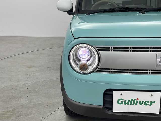 スズキ ラパン S 群馬県 2018(平30)年 1.7万km フレンチミントパールメタリック 純正ナビ　フルセグＴＶ　運転席シートヒーター　アイドリングストップ　衝突被害軽減ブレーキ　キセノンヘッドライト　オートライト　プッシュスタートボタン　スマートキー　ドラレコ　横滑り防止装置　禁煙車