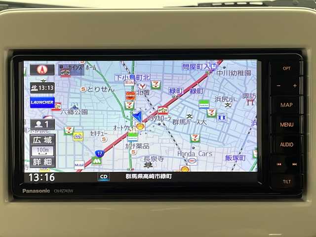 スズキ ラパン S 群馬県 2018(平30)年 1.7万km フレンチミントパールメタリック 純正ナビ　フルセグＴＶ　運転席シートヒーター　アイドリングストップ　衝突被害軽減ブレーキ　キセノンヘッドライト　オートライト　プッシュスタートボタン　スマートキー　ドラレコ　横滑り防止装置　禁煙車