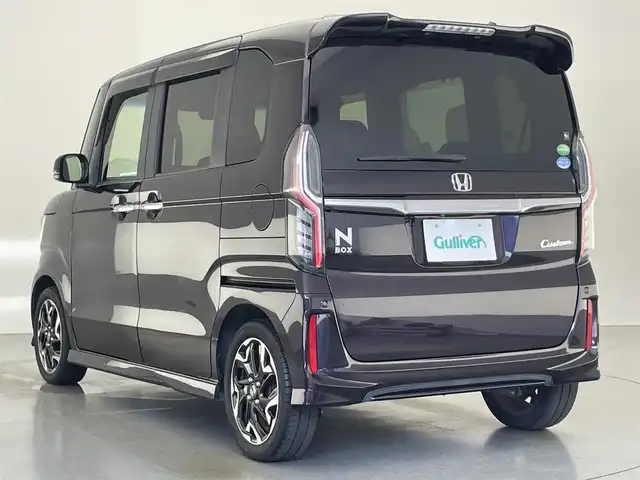 ホンダ Ｎ ＢＯＸ カスタム G L ターボ ホンダセンシング 愛知県 2018(平30)年 7万km プレミアムベルベットパープル・パール 純正８型ナビ　フルセグＴＶ　Ｂｌｕｅｔｏｏｔｈ　バックカメラ　両側パワースライドドア　衝突軽減装置　追従クルコン　ハンドル支援　ＬＥＤオートライト　フォグランプ　ハーフレザー　ＥＴＣ　ＵＳＢ　禁煙車