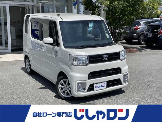 ダイハツ ウェイク L SA Ⅱ 山梨県 2016(平28)年 8.7万km パールホワイトⅢ (株)IDOMが運営する【じしゃロン甲府店】の自社ローン専用車両になります。/こちらは現金またはオートローンご利用時の価格です。自社ローンご希望の方は別途その旨お申付け下さい/スマートアシストII/スマートキー/両側パワースライドドア/社外メモリナビ・ワンセグＴＶ/CD・BTオーディオ・SD再生可能/バックカメラ/保証書