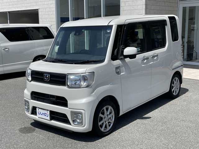 ダイハツ ウェイク L SA Ⅱ 山梨県 2016(平28)年 8.7万km パールホワイトⅢ (株)IDOMが運営する【じしゃロン甲府店】の自社ローン専用車両になります。/こちらは現金またはオートローンご利用時の価格です。自社ローンご希望の方は別途その旨お申付け下さい/スマートアシストII/スマートキー/両側パワースライドドア/社外メモリナビ・ワンセグＴＶ/CD・BTオーディオ・SD再生可能/バックカメラ/保証書