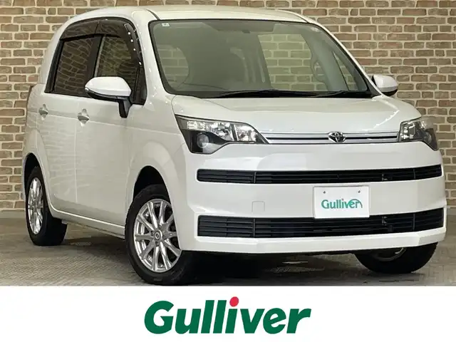 トヨタ スペイド F 岩手県 2016(平28)年 7.8万km パール 禁煙車/４ＷＤ/社外ＳＤナビ/バックカメラ/ワンセグＴＶ/ＣＤ・ＤＶＤ・ＢｌｕｅＴｏｏｔｈ/片側パワースライド/純正フロアマット/社外アルミホイール/冬タイヤ積込/リモコンキー/横滑り防止装置