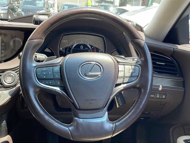 レクサス ＬＳ 500 Iパッケージ 京都府 2019(令1)年 7.9万km ディープブルーマイカ 純正ナビ/ドライブレコーダー/レクサスセーフティ/パノラミックビューモニター /レーンキープアシスト /レーダークルーズコントロール /BSM /３眼LEDヘッドランプ　　/クリアランスソナー　/メモリーパワーシート　/カードキー/スマートキー　　/Ｍｉｒａｃａｓｔ　/ＥＴＣ2.0（ビルトイン）/ＲＣＤ/オートマチックハイビーム/禁煙車/シートヒーター＆ベンチレーター/アイドリングストップ/サンルーフ/ベージュレザーシート/イージークローザー/電動リアゲート/フルセグTV/パドルシフト/ブレーキホールド