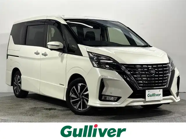 日産 セレナ ハイウェイスター V 大阪府 2021(令3)年 2.1万km ブリリアントホワイトパール ProPILOT 純正10incナビTV 360カメラ 後席モニター ETC 両側パワースライドドア 衝突軽減 レーダーC BSM クリアランスソナー リアオートエアコン ドラレコ
