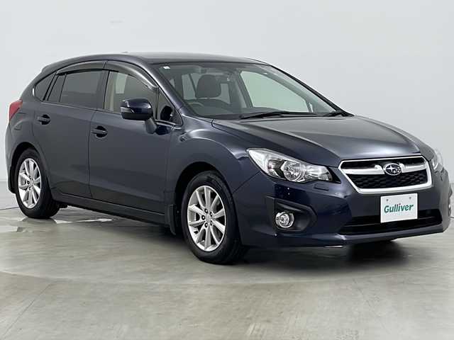 スバル インプレッサ スポーツ 2．0i アイサイト 道央・札幌 2012(平24)年 3.6万km ディープシーブルーパール ・4WD/・社外ナビ（AVIC-MRZ09）/・BT&ワンセグTV/・バックカメラ/・アイサイト/・クルーズコントロール/・パドルシフト/・アイドリングストップ/・ビルトインETC/・オートライト/・HIDライト/・プッシュスタート/・スマートキー/・スペアキー1本/・純正ドライブレコーダー