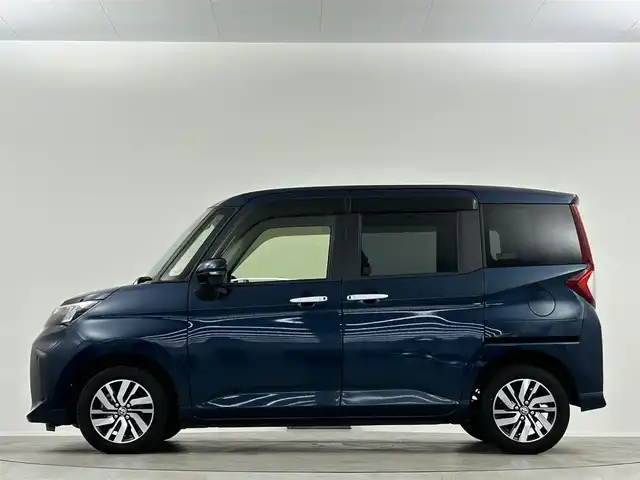 トヨタ ルーミー G－T 埼玉県 2021(令3)年 4.4万km レーザーブルークリスタルシャイン 9型ナビ 両側電動 LED ドラレコ ETC　衝突被害軽減　前後コーナーセンサー　CD　DVD　Bluetooth　フルセグ　アイドリングストップ　